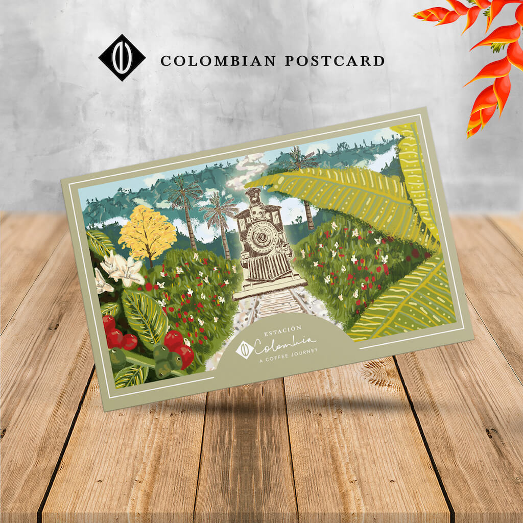 Colombian Postcards Coffee Colombian coffee subscription box. Travel to Colombia deals. Coffee tour